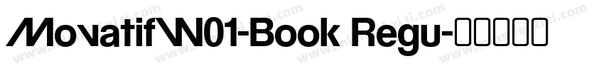 MovatifW01-Book Regu字体转换